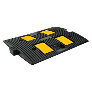 Kauçuk Hız Kesici, Yol Kasisi 4 Bantlı - 2 Metre Set
