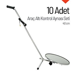 Araç Altı Kontrol Aynası 40 Cm Onlu Set