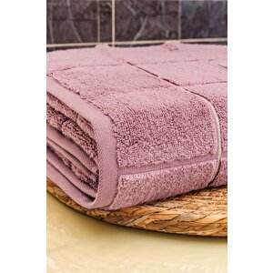 Karemicro Cotton Banyo Havlusu 70x140cm Gül Kurusu-70x140cm