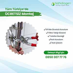 Biohidrogen B12 Multi Max Ph 9 Su Arıtma Cihazı / Pompalı