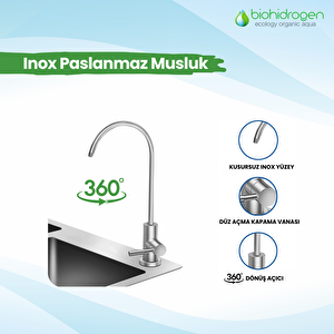 Biohidrogen B12 Multi Max Ph 9 Su Arıtma Cihazı / Pompalı