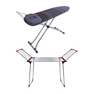 Mm151 Ultraboard Ütü Masası Mm080 Show Lüx Alüminyum Çamaşır Kurutmalık Set