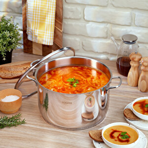 Held Çelik Derin Tencere 28 Cm 2 Parça-inox