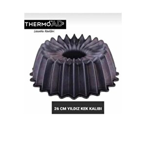 Kek Kalıbı Yıldız-Gri