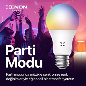 Xenon Smart Wi-Fi LED Akıllı RGB Ampul(5 Adet)