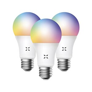 Wi-Fi LED Akıllı RGB Ampul (3 Adet)