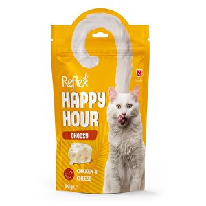 Happy Hour Choosy Tavuklu Ve Peynirli Seçici Kediler Için Kedi Ödül Maması