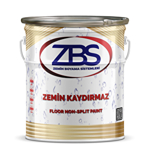 Zbs Zemin Kaydırmaz Boyası