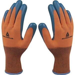 Delta Plus Ve733 Turuncu Latex Avuç Içi Kaplamalı Eldiven 9