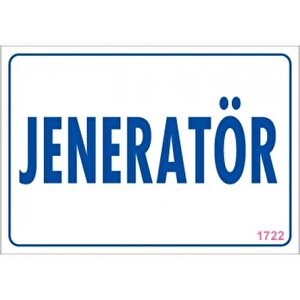 Pvc Levha Quot;jeneratörquot; 17,5*25 Cm