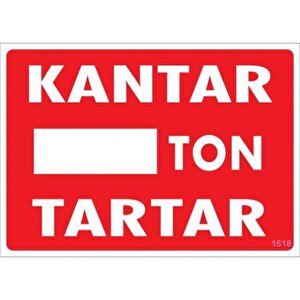 Pvc Levha Quot;kantar Ton Tartarquot; 25*35 Cm