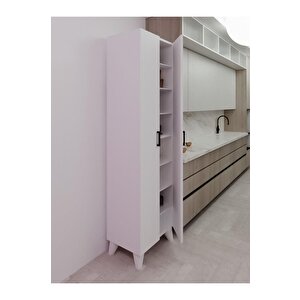 8 Raflı 2 Kapaklı 16r Çok Amaçlı Dolap