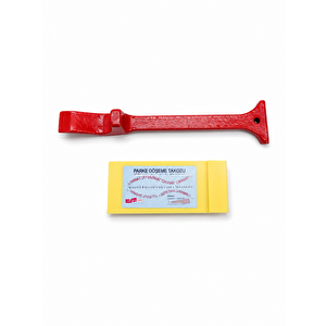 Laminant Parke Usta Seti Pro Kestamid Döşeme Çakma Takozu 2,5cm*17cm Ve Çektirme Demiri 3cm*32cm