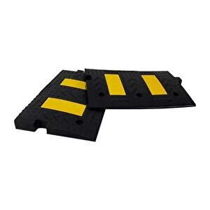 Kauçuk Rampa Set, Otopark Rampası, Kaldırım Rampası 50x30x4,5 Cm 6 Metre