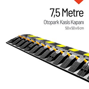 Otopark Kasis Kapanı 50 X 50 X 6 Cm 7,5 Metre