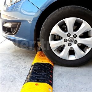 Klasik Hız Kesici Set Kapaklı Plastik, Yol Kasisi 10 Metre
