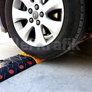 Klasik Hız Kesici Set Kapaklı Plastik, Yol Kasisi 10 Metre
