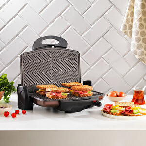 Grill Chef Tost Makinesi-kahverengi