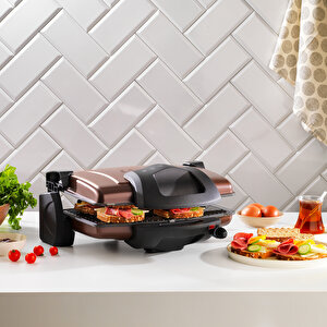 Grill Chef Tost Makinesi-kahverengi