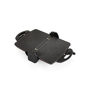 Schafer Grill Chef Tost Makinesi-kahverengi