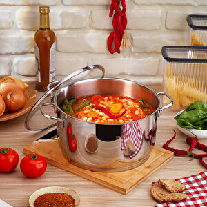 Held Çelik Derin Tencere 26 Cm 2 Parça-inox
