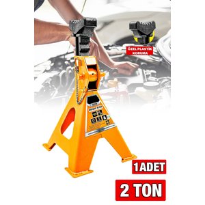 Proseri Kaymaz 2000kg/2ton Tekerlekli Arabalı Kriko + 2000kg/2ton Sehpa Tip Kriko Standı Garaj Kit