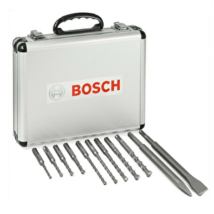 Bosch Sds Plus Kırıcı Delici Matkap Ucu Seti 11 Parça Çantalı 2608578765