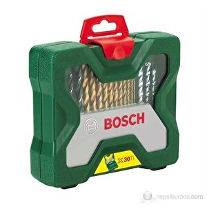 Bosch X-line 30 Parça Titanyum Karışık Aksesuar Seti 2607019324
