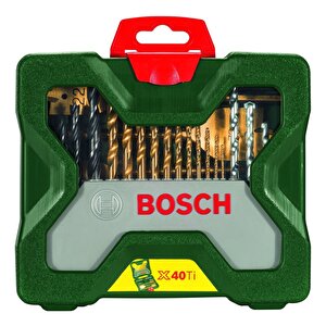 Bosch X-line 40 Parça Titanyum Karışık Aksesuar Seti 2607019600