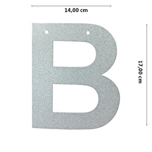 Bride To Be Banner, 3,50 Mt, Gümüş