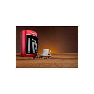 Tefal Cm8205tr Köpüklüm Kırmızı Kahve Makinesi