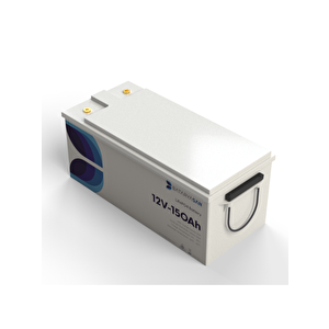 Lityum Akü-12V 150Ah Lityum Solar Akü LiFePO4 Bluetooth Özellikli