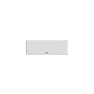 30x20x10 - Beyaz Kesimli Karton Kutu - Internet Ve Kargo Kutusu - 50 Adet