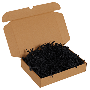 Siyah Kırpık Kağıt ( Zigzag Kağıt ) - 1 Kg 1 kg