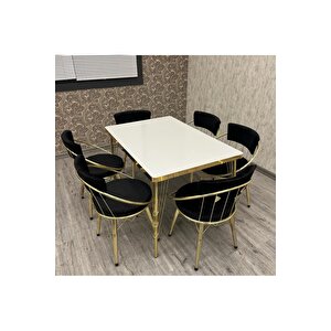 Mutfak Masası Takımı, Salon Masa Takımı 6 Kişilik Mutfak Masası Takımı,