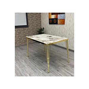 Mutfak Masası Takımı, Masa Takımı 4 Kişilik Mutfak Masası Takımı Mars Gold Salon Masa Takımı
