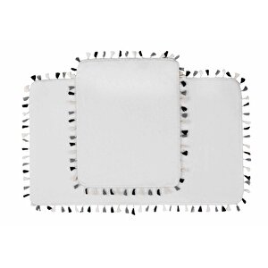 My Evilla Modern Dekoratif Multi Saçaklı Klozet Takımı 60x100