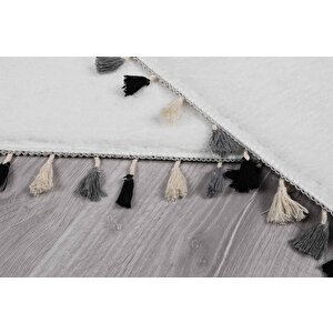 My Evilla Modern Dekoratif Multi Saçaklı Klozet Takımı 60x100