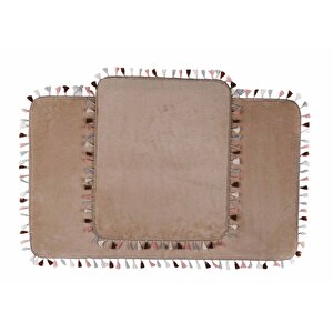 My Evilla Modern Dekoratif Multi Saçaklı Klozet Takımı 60x100