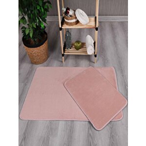 Modern Dekoratif Kaymaz Taban Simirna  Banyo Klozet Takımı 60x100-50x60 60x100 cm