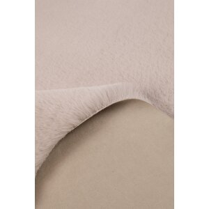 Tavşan Tüyü Dekoratif Ultra Yumuşak Post Peluş Kaymaz Halı