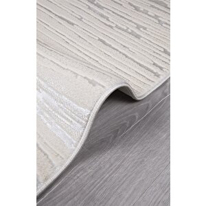 Modern Dekoratif Dokuma Salon Oturma Odası Çocuk Odası Mutfak Halısı Antre Halı Yolluk Krem 4112d