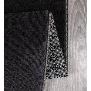 Modern Dekoratif Kaymaz Taban Simirna  Halı Yolluk 150x150 cm