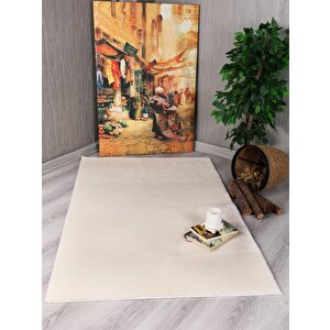 Modern Dekoratif Kaymaz Taban Simirna  Halı Yolluk 120x180 cm