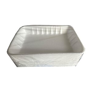 Tek Kullanımlık Mod 110 Köpük Kase Tabak - 21x30 Cm. - 10 Adetlik 1 Paket