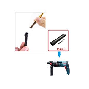 Kırıcı Delici Hilti Için Sds Plus Elmas Uçlu 4 Matkap Ucu Seti Sds Vidalama Bits Adaptör