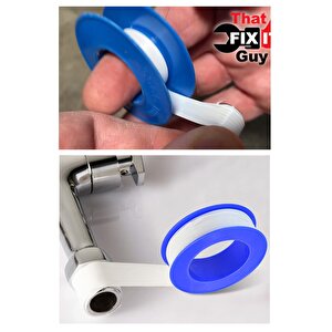 Teflon Sızdırmazlık Bandı Sıhhi Tesisatcı Boru Montaj Bandı Paso Teflonu 100 Adet Ptfe Bant Kendir