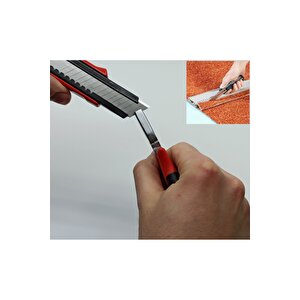 Metal Falçata 4 Adet Ve 100 Adet Falçata Yedek Bıçağı Seti Gfb Maket Bıçağı 0.5mm