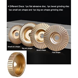 Ahşap Törpü diski avuç taşlama uyumlu törpüleme aşındırma zımparalama raspalama 5li disk seti spiral uyumlu spral