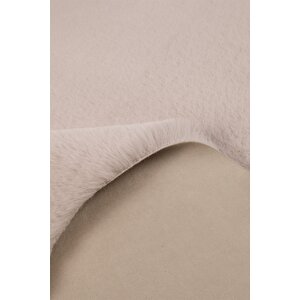 Dekoratif Tavşan Tüyü Ultra Yumuşak Peluş Yuvarlak Halı